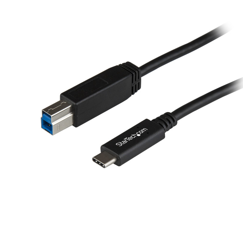 StarTech.com Cavo USB-B a USB-C da 1 m, USB 10Gbps, Cavetto Dati USB 3.2 Gen 2, Cavo di Trasferimento Dati USB-C StarTech.com Cavo USB-B a USB-C da 1 m, USB 10Gbps, Cavetto Dati USB 3.2 Gen 2, Cavo di Trasferimento Dati USB-C