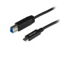 StarTech.com Cavo USB-B a USB-C da 1 m, USB 10Gbps, Cavetto Dati USB 3.2 Gen 2, Cavo di Trasferimento Dati USB-C StarTech.com Cavo USB-B a USB-C da 1 m, USB 10Gbps, Cavetto Dati USB 3.2 Gen 2, Cavo di Trasferimento Dati USB-C