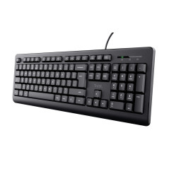 Trust TK-150 tastiera Ufficio USB Francese Nero