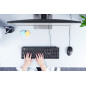 Trust TK-150 tastiera Ufficio USB Francese Nero Trust TK-150 tastiera Ufficio USB Francese Nero