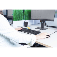 Trust TK-150 tastiera Universale USB QWERTY Spagnolo Nero