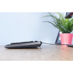 Trust TK-150 tastiera Universale USB QWERTY Spagnolo Nero