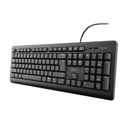 Trust TK-150 tastiera Universale USB QWERTY Inglese UK Nero