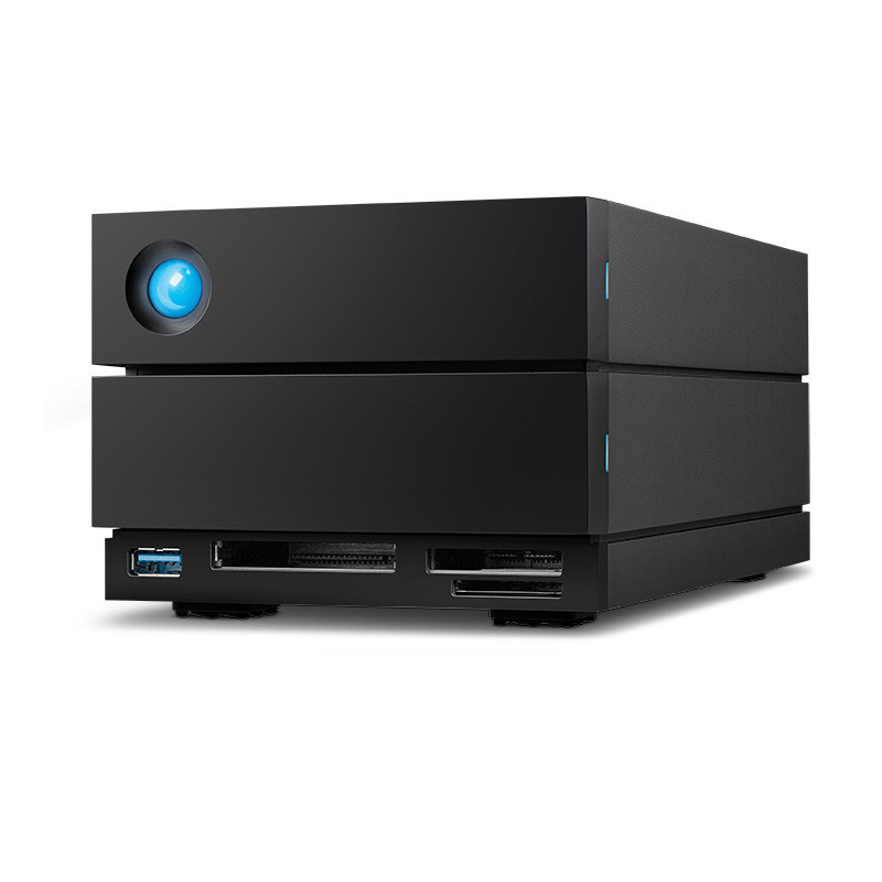LaCie 2big Dock array di dischi 48 TB Desktop Nero LaCie 2big Dock array di dischi 48 TB Desktop Nero