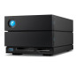 LaCie 2big Dock array di dischi 48 TB Desktop Nero LaCie 2big Dock array di dischi 48 TB Desktop Nero