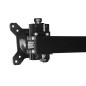 StarTech.com Braccio per doppio monitor - Supporto a parete per 2 display 24" (5Kg) VESA ergonomico e articolato - Traversa