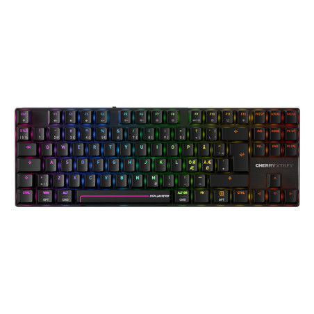CHERRY MX 8.2 Pro TMR Wireless tastiera Gaming USB + RF Wireless + Bluetooth QWERTY Nordic Nero