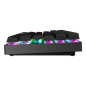 CHERRY MX 8.2 Pro TMR Wireless tastiera Gaming USB + RF Wireless + Bluetooth QWERTY Nordic Nero