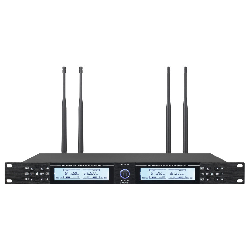 Empire Media AV.BR400 ricevitore per microfono senza fili Montaggio a rack Empire Media AV.BR400 ricevitore per microfono senza fili Montaggio a rack