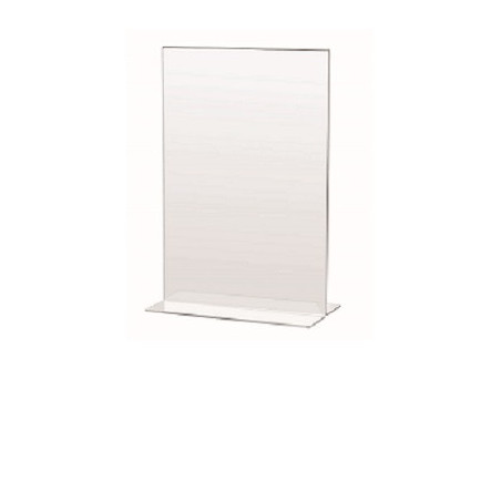 Lebez 7087 supporti per menù Supporto da tavolo Trasparente Acrilico