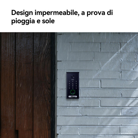Imou Videocitofono VDP7 - 5MP, schermo da 7'', Collegamento Poe, Dual-Band WiFi 2.4GHz/ 5GHz, 4 modalità di apertura, Visione