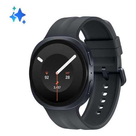 Samsung Galaxy Watch9, 44mm, Graphite, Bluetooth, Design sottile anti-urto, guida al sonno, coaching salute, benessere