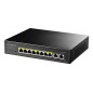 Strong SW8010POE+ switch di rete Gigabit Ethernet (10/100/1000) Supporto Power over Ethernet (PoE) Desktop Nero Strong SW8010POE+ switch di rete Gigabit Ethernet (10/100/1000) Supporto Power over Ethernet (PoE) Desktop Nero