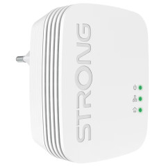 Strong Powerline 600 Duo Mini 600 Mbit s Collegamento ethernet LAN Bianco 2 pz