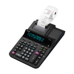 Casio DR-200R-BK calcolatrice Desktop Calcolatrice con stampa Nero