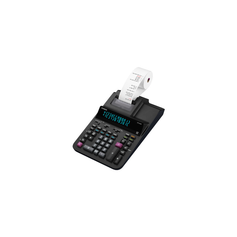 Casio DR-200R-BK calcolatrice Desktop Calcolatrice con stampa Nero Casio DR-200R-BK calcolatrice Desktop Calcolatrice con stampa Nero