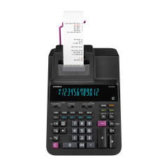 Casio DR-200R-BK calcolatrice Desktop Calcolatrice con stampa Nero