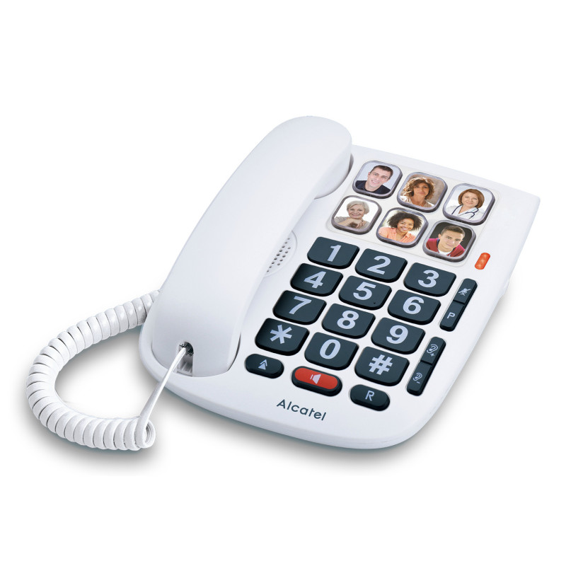 Alcatel TMAX 10 Telefono analogico Bianco Alcatel TMAX 10 Telefono analogico Bianco