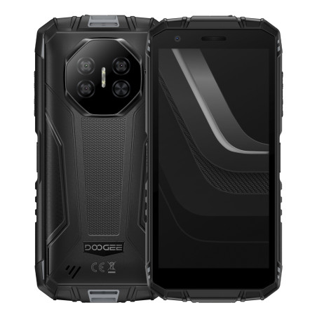Doogee Fire 3 14 cm (5.5") Dual SIM ibrida Android 16.0 4G USB tipo-C 3 GB 64 GB 8350 mAh Grigio
