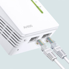 TP-Link TL-WPA4220 adattatore di rete PowerLine 600 Mbit s Collegamento ethernet LAN Wi-Fi Bianco 1 pz