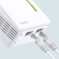 TP-Link TL-WPA4220 adattatore di rete PowerLine 600 Mbit/s Collegamento ethernet LAN Wi-Fi Bianco 1 pz TP-Link TL-WPA4220 adattatore di rete PowerLine 600 Mbit/s Collegamento ethernet LAN Wi-Fi Bianco 1 pz