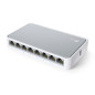 TP-Link TL-SF1008D switch di rete Non gestito Fast Ethernet (10/100) Bianco TP-Link TL-SF1008D switch di rete Non gestito Fast Ethernet (10/100) Bianco