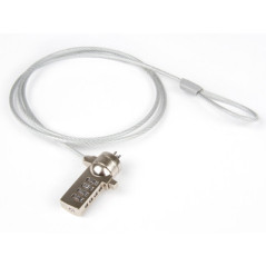 Hamlet XNBLOCK15N cavo di sicurezza Metallico, Bianco 1,5 m