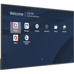 Viewsonic CDE7514-2C visualizzatore di messaggi Pannello piatto per segnaletica digitale 190,5 cm (75") LCD Wi-Fi 500 cd/m² 4K