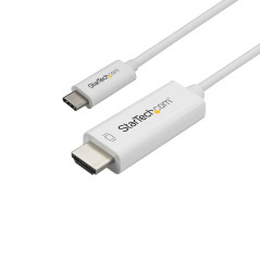 StarTech.com Cavo USB C a HDMI da 1m - Cavo Adattatore USB tipo C a HDMI 2.0 4K 60Hz - Compatibile con Thunderbolt 3 - Per