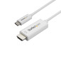 StarTech.com Cavo USB C a HDMI da 1m - Cavo Adattatore USB tipo C a HDMI 2.0 4K 60Hz - Compatibile con Thunderbolt 3 - Per