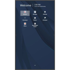 Viewsonic CDE6514-2C visualizzatore di messaggi Pannello piatto per segnaletica digitale 165,1 cm (65") LCD Wi-Fi 500 cd m² 4K