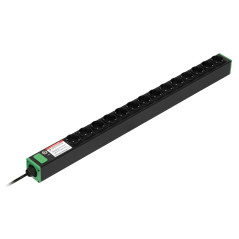 APC Easy Rack unità di distribuzione dell'energia (PDU) 14 presa(e) AC 0U Nero