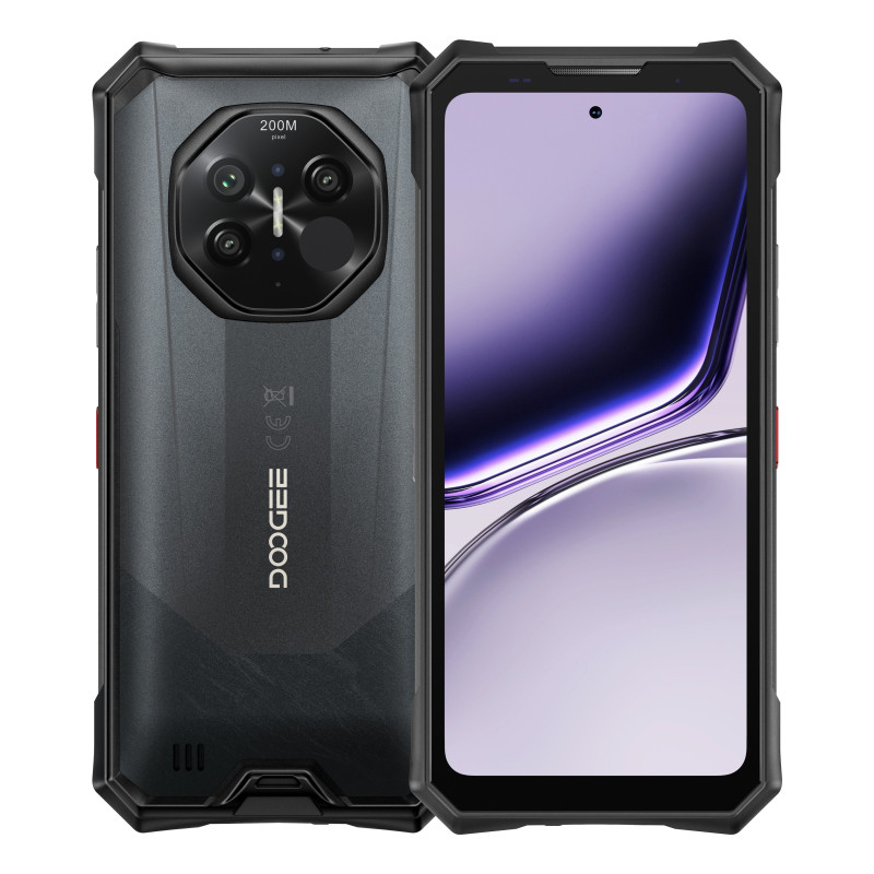 Doogee S300 Plus Thermal 17,2 cm (6.78") Doppia SIM Android 16.0 5G USB tipo-C 12 GB 1 TB 11000 mAh Nero
