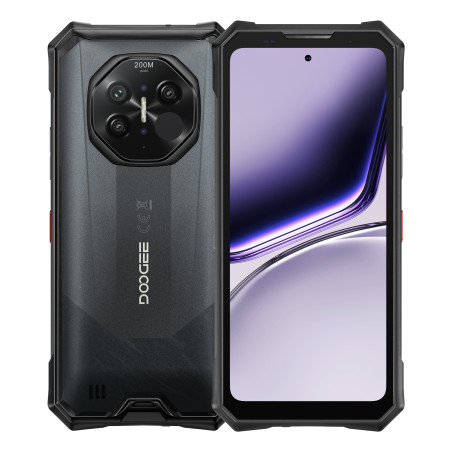Doogee S300 Plus Thermal 17,2 cm (6.78") Doppia SIM Android 16.0 5G USB tipo-C 12 GB 1 TB 11000 mAh Nero