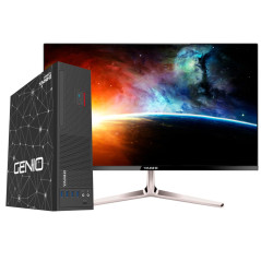 YASHI GENIO C7 Intel Core 7 240H 16 GB DDR4-SDRAM 512 GB SSD Windows 11 Pro SFF PC Nero
