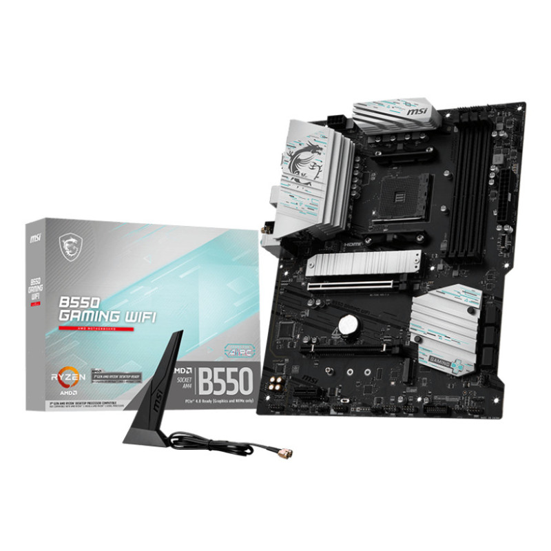MSI B550 GAMING WIFI scheda madre AMD B550 Socket AM4 ATX MSI B550 GAMING WIFI scheda madre AMD B550 Socket AM4 ATX