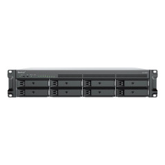Synology RackStation RS1226RP+ server NAS e di archiviazione Armadio (2U) AMD Ryzen V1500B 4 GB DDR4 0 TB Synology DSM Nero