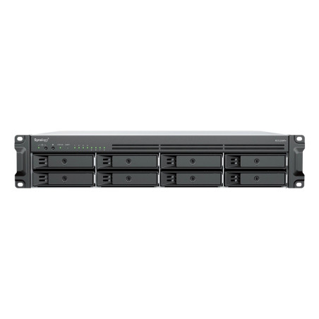 Synology RackStation RS1226RP+ server NAS e di archiviazione Armadio (2U) AMD Ryzen V1500B 4 GB DDR4 0 TB Synology DSM Nero