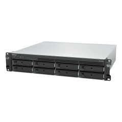 Synology RackStation RS1226RP+ server NAS e di archiviazione Armadio (2U) AMD Ryzen V1500B 4 GB DDR4 0 TB Synology DSM Nero