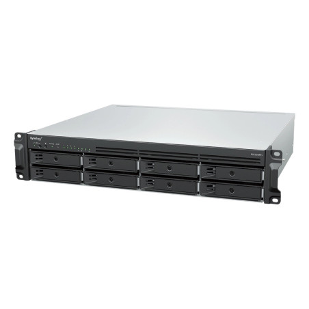 Synology RackStation RS1226RP+ server NAS e di archiviazione Armadio (2U) AMD Ryzen V1500B 4 GB DDR4 0 TB Synology DSM Nero