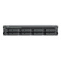 Synology RackStation RS1226+ server NAS e di archiviazione Armadio (2U) AMD Ryzen V1500B 4 GB DDR4 0 TB Synology DSM Nero