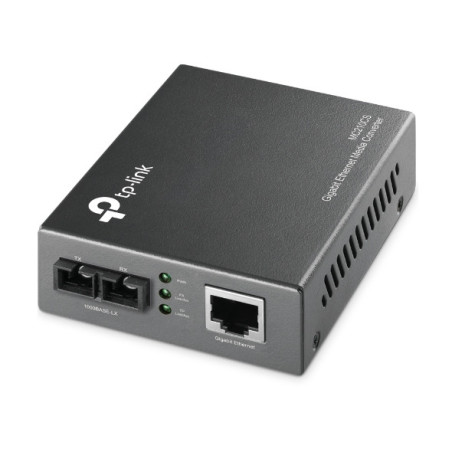 TP-Link Omada MC210CS convertitore multimediale di rete 1000 Mbit s 1310 nm Modalità singola Nero