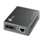 TP-Link Omada MC210CS convertitore multimediale di rete 1000 Mbit/s 1310 nm Modalità singola Nero TP-Link Omada MC210CS convertitore multimediale di rete 1000 Mbit/s 1310 nm Modalità singola Nero