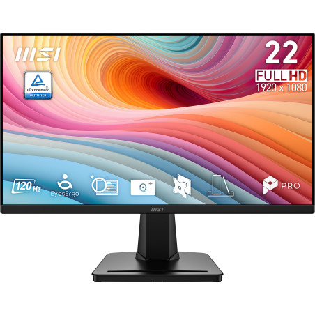 MSI PRO MP225 E12VL Monitor PC 54,5 cm (21.4") 1920 x 1080 Pixel Full HD Nero