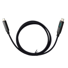 i-tec Thunderbolt 4 USB4 Class Pro Cable 240W with LCD (40 Gbps, 150 cm)