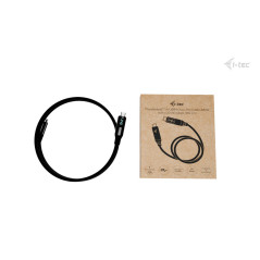 i-tec Thunderbolt 4 USB4 Class Pro Cable 240W with LCD (40 Gbps, 150 cm)