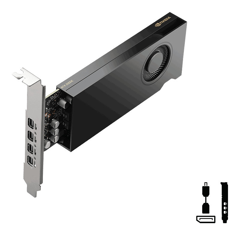 PNY NVIDIA RTX 2000E Ada RTX 2000 Ada 16 GB GDDR6 PNY NVIDIA RTX 2000E Ada RTX 2000 Ada 16 GB GDDR6