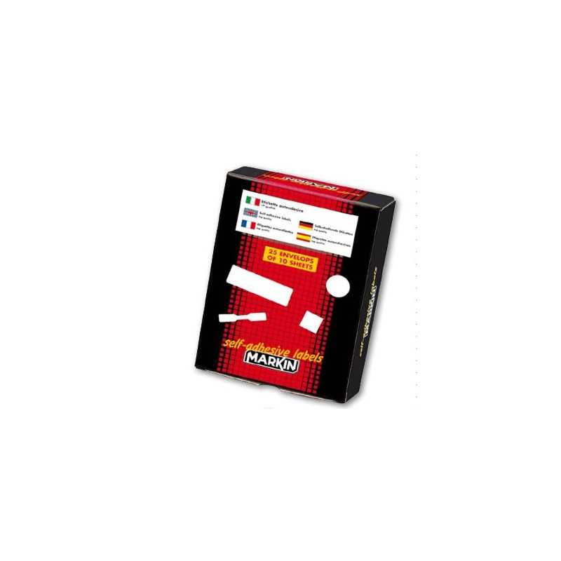 Markin X10005BL etichetta autoadesiva Giallo 630 pz Markin X10005BL etichetta autoadesiva Giallo 630 pz