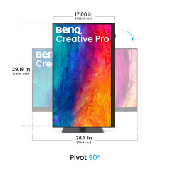 BenQ PV3250U Monitor PC 80 cm (31.5") 3840 x 2160 Pixel 4K Ultra HD LED Nero