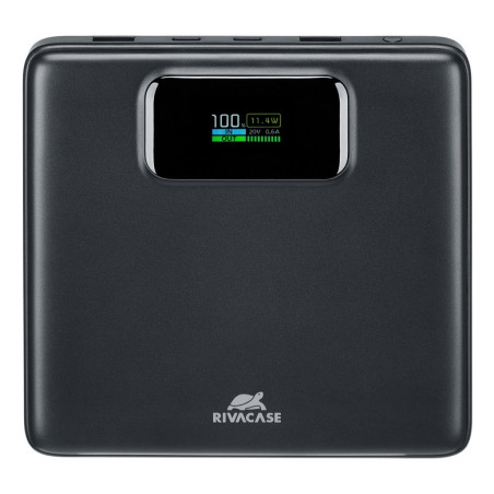 Rivacase Turbo Polimeri di litio (LiPo) 20000 mAh Nero